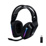 Auriculares inalámbricos Logitech G modelo 981-000864 con diadema para juegos de color negro, ideales para gamers