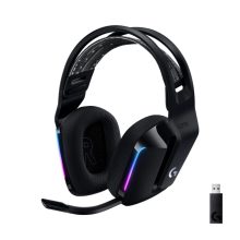 Auriculares inalámbricos Logitech G modelo 981-000864 con diadema para juegos de color negro, ideales para gamers