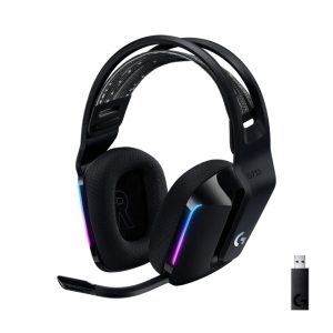 Auriculares inalámbricos Logitech G modelo 981-000864 con diadema para juegos de color negro, ideales para gamers