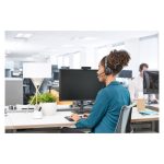 Auricular y casco Logitech 981-000870, alámbrico de diadema para llamadas y música, conexión USB Tipo C, color grafito