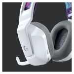 Logitech G auriculares inalámbricos para juegos, modelo 981-000883, con diadema en color blanco, ideales para gaming