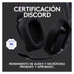 Auriculares Logitech G G535, modelo G535 Headset, SKU 981-000972. Casco ligero y cómodo con sonido envolvente y micrófono de alta calidad.