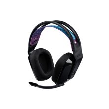 Auriculares Logitech G G535, modelo G535 Headset, SKU 981-000972. Casco ligero y cómodo con sonido envolvente y micrófono de alta calidad.
