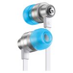 Auriculares alámbricos Logitech G modelo 981-001041, ideales para realidad virtual, color blanco
