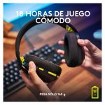 Auriculares inalámbricos Logitech G G435 con micrófono y conexiones Bluetooth y USB, SKU 981-001050