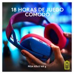 Auriculares Logitech G G435 con tecnología inalámbrica, diseño ultraligero y SKU 981-001062
