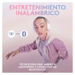 Auriculares Logitech G735 con iluminación RGB, almohadillas cómodas y micrófono desmontable. SKU: 981-001083