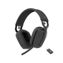 Auriculares inalámbricos Logitech Zone Vibe con micrófono, sonido envolvente y diseño cómodo, SKU 981-001157