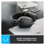 Auriculares inalámbricos Logitech Zone Vibe 100 con micrófono integrado, diseño cómodo y sonido nítido, SKU 981-001213
