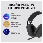 Auriculares inalámbricos Logitech Zone Vibe 100 con micrófono integrado, diseño cómodo y sonido nítido, SKU 981-001213