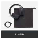 Auriculares inalámbricos Logitech Zone Vibe 100 con micrófono integrado, diseño cómodo y sonido nítido, SKU 981-001213