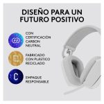 Auriculares Logitech Zone Vibe 100 con cancelación de ruido, micrófono integrado y diseño ergonómico. SKU 981-001219