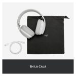 Auriculares Logitech Zone Vibe 100 con cancelación de ruido, micrófono integrado y diseño ergonómico. SKU 981-001219