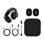 Auriculares Logitech G PRO X 2 LIGHTSPEED con micrófono, tecnología inalámbrica LIGHTSPEED y SKU 981-001263