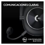 Auriculares Logitech G PRO X 2 LIGHTSPEED con micrófono, tecnología inalámbrica LIGHTSPEED y SKU 981-001263