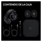 Auriculares Logitech G PRO X 2 LIGHTSPEED con micrófono, tecnología inalámbrica LIGHTSPEED y SKU 981-001263