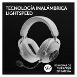 Auriculares inalámbricos Logitech G PRO X 2 LIGHTSPEED con micrófono desmontable, diadema ajustable y sonido envolvente. SKU 981-001269