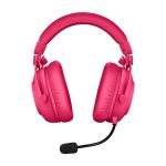 Auriculares inalámbricos Logitech G PRO X 2 LIGHTSPEED con suspensión de diadema y micrófono extraíble, modelo 981-001275