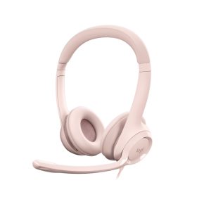 Auriculares Logitech H390 con micrófono, conexión USB. SKU 981-001281