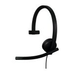 Logitech H570e auriculares alámbricos de diadema para oficina y centro de llamadas con conexión USB Tipo C, color negro. SKU: 981-001427