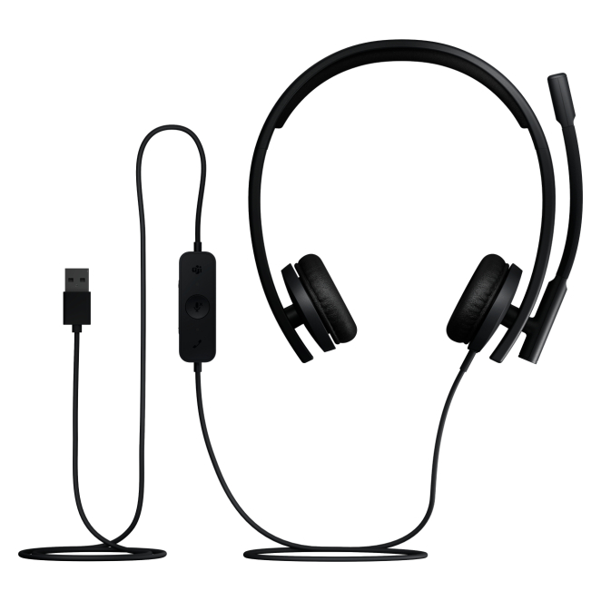 Logitech H570e Auriculares Alámbrico Diadema Oficina/Centro de llamadas USB tipo A Negro 5 Razones para comprar los auriculares Logitech H570e