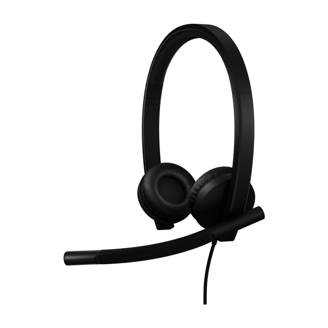 Logitech H570e Auriculares Alámbrico Diadema Oficina/Centro de llamadas USB tipo A Negro 1 Logitech H570e Auriculares Alámbricos Diadema para Oficina y Centro de Llamadas