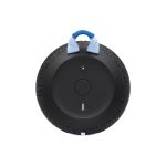 Altavoz portátil Ultimate Ears WONDERBOOM 3 con sonido envolvente de 360 grados, resistente al agua y con 13 horas de autonomía. SKU 984-001829