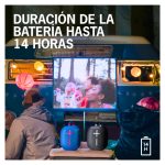 Altavoz portátil Ultimate Ears WONDERBOOM 3 con sonido envolvente de 360 grados, resistente al agua y con 13 horas de autonomía. SKU 984-001829