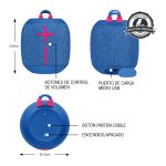 Altavoz Ultimate Ears WONDERBOOM 3 con sonido potente y resistente al agua, SKU 984-001830