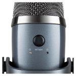 Micrófono Logitech G Yeti Nano de alta calidad con conexión USB, compacto y perfecto para streaming y grabación, SKU 988-000205