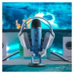 Micrófono Logitech G Yeti de alta calidad con conexión USB, ideal para grabación y streaming, SKU 988-000232