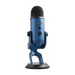 Micrófono Logitech G Yeti de alta calidad con conexión USB, ideal para grabación y streaming, SKU 988-000232