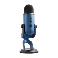 Micrófono Logitech G Yeti de alta calidad con conexión USB, ideal para grabación y streaming, SKU 988-000232