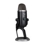 Micrófono de superficie Logitech G Yeti X en color negro, adecuado para mesas, modelo de alta sensibilidad SKU 988-000244