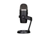 Micrófono de superficie Blue Microphones Yeti Nano negro, calidad de grabación USB, compacto y con soporte para mesa. SKU 988-000401.