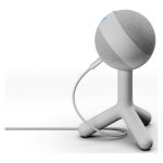 Logitech G Yeti Orb, micrófono condensador RGB con LIGHTSYNC para gaming, USB, cardioide, Plug and Play USB, blanco, SKU 988-000558
