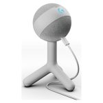 Logitech G Yeti Orb, micrófono condensador RGB con LIGHTSYNC para gaming, USB, cardioide, Plug and Play USB, blanco, SKU 988-000558