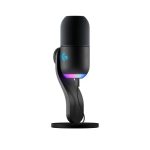Micrófono Logitech G Yeti GX con alta calidad de grabación profesional, SKU 988-000569. Ideal para streaming y podcasting.