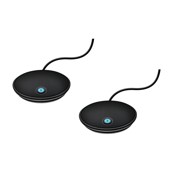 Micrófono Negro para Videoconferencias Logitech 989-000173 Logitech 989-000173 micrófono negro para videoconferencias, ideal para equipos de videoconferencia