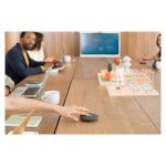 Logitech 989-000430, micrófono de superficie para mesa en color grafito, ideal para conferencias y reuniones
