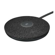 Logitech 989-000430, micrófono de superficie para mesa en color grafito, ideal para conferencias y reuniones