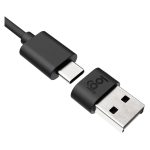 Logitech 989-000982 cambiador de género para cable USB C a USB A de color grafito