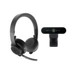 Auriculares Logitech Zone Wireless UC con tecnología de cancelación de ruido, diseño ergonómico y conectividad Bluetooth. SKU: 991-000309