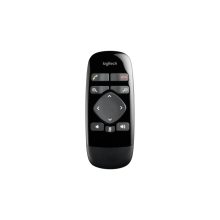 Logitech BCC950 webcam con mando a distancia IR inalámbrico, modelo 993-000754, ideal para videoconferencias.