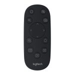 Webcam Logitech PTZ Pro 2 con mando a distancia RF inalámbrico, SKU 993-001465