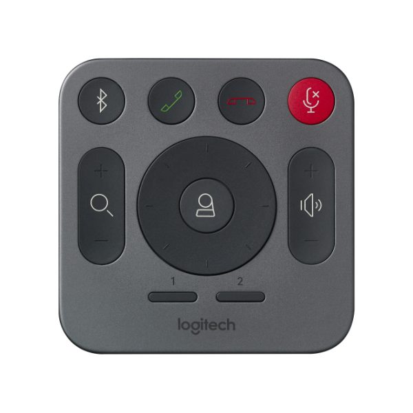 Webcam Logitech Rally Ultra-HD ConferenceCam con mando a distancia RF inalámbrico y botones, SKU 993-001940