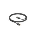 Imagen del Logitech 993-002501, un cable HDMI tipo A en color negro, ideal para conexiones de alta velocidad
