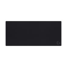 Imagen de la alfombrilla de ratón Logitech G G840, SKU 943-000778, muestra su gran tamaño y superficie uniforme para un deslizamiento preciso.