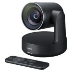 Logitech Medium Room Solution, sistema de videoconferencia para grupos con conexión Ethernet. SKU: TAPRALMSTINT