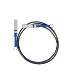 Cable de fibra óptica e InfiniBand de Mellanox Technologies, modelo QSFP, longitud de 5 metros, negro, SKU MC2206128-005
